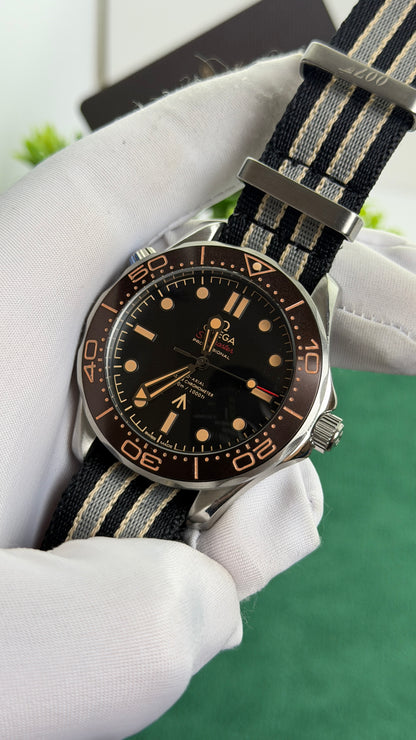 Silver with Black Dial.
