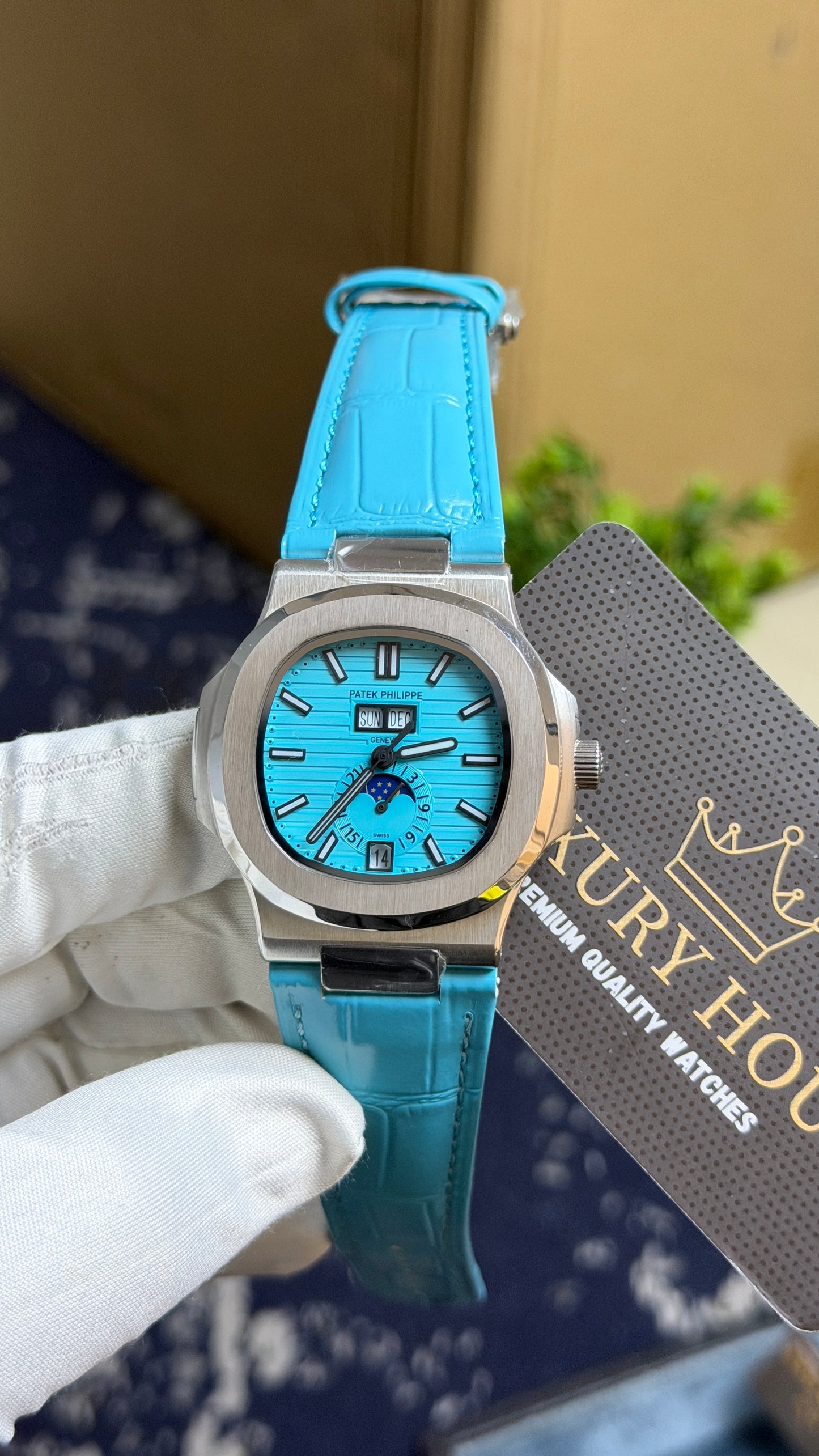 Silver with Tiffany Dial.