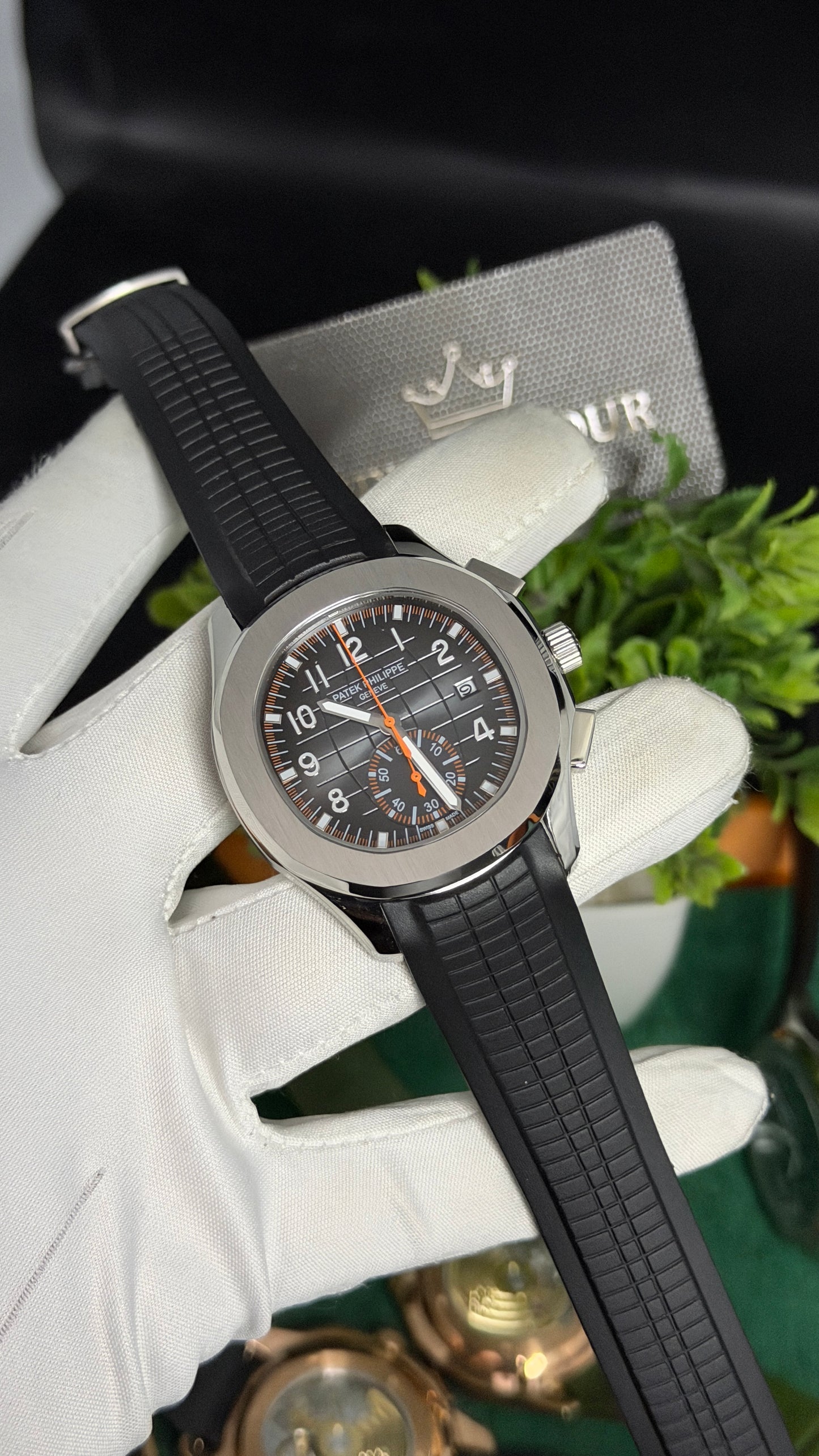 Silver with Grey Dial