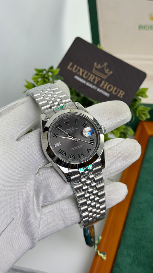 Silver with Grey Dial🔥