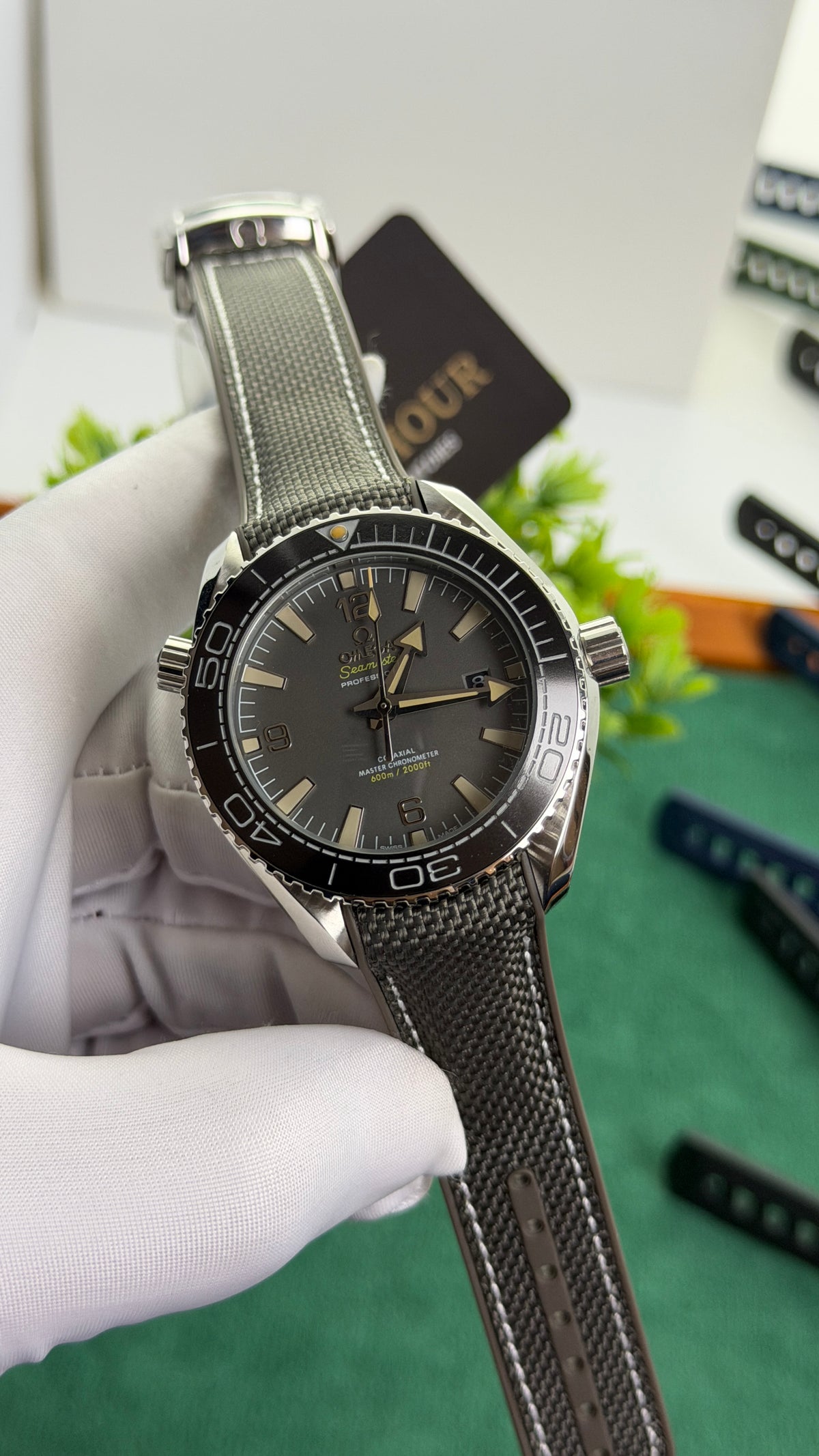 Silver with Grey Dial.