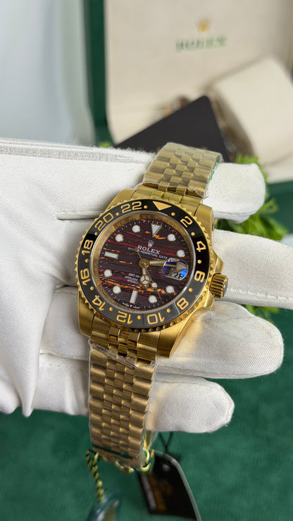 Yellow Gold with Marble Dial🔥