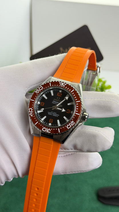 Silver with Black Dial.