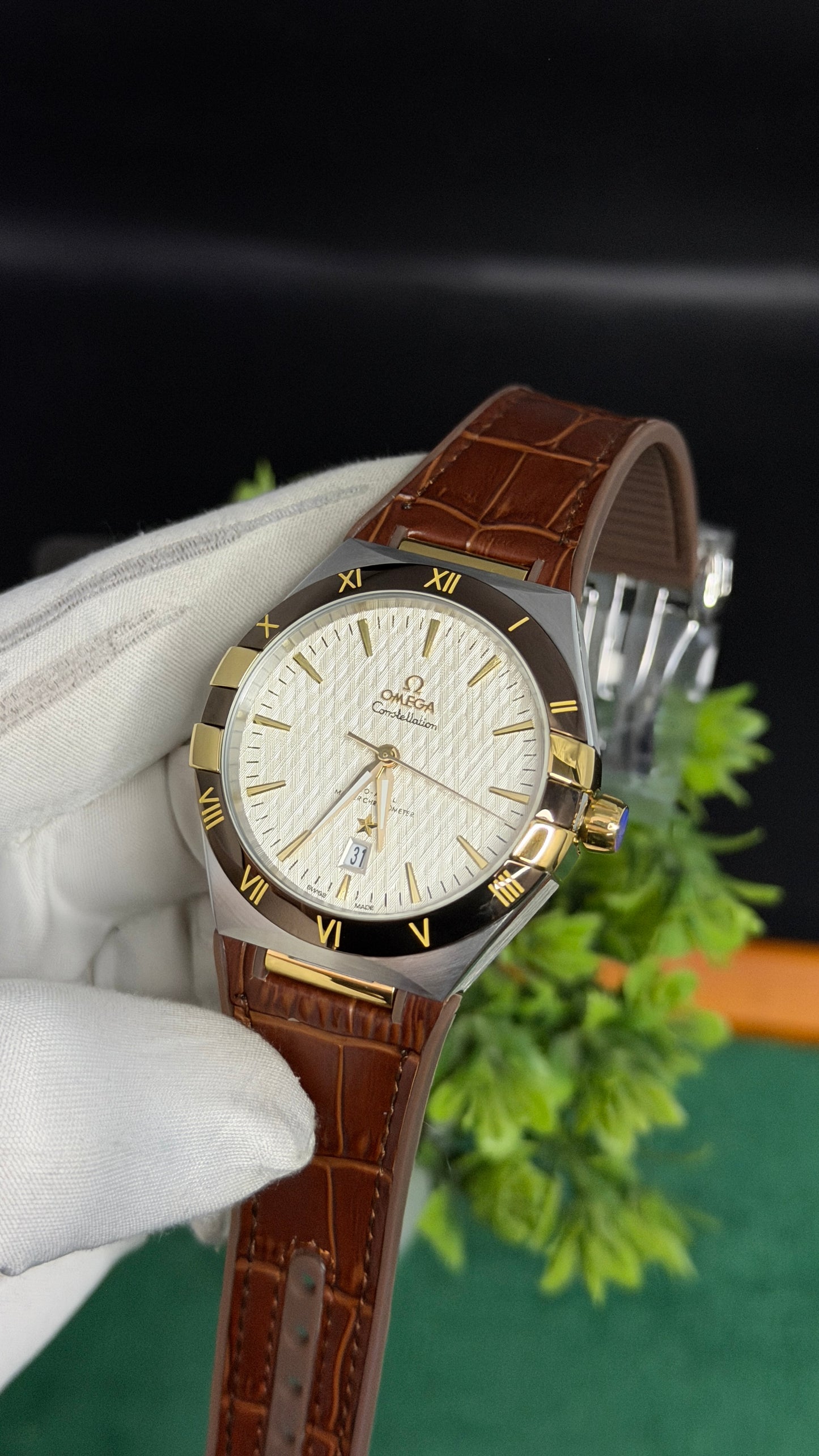 Silver with White Dial (M NO:136)