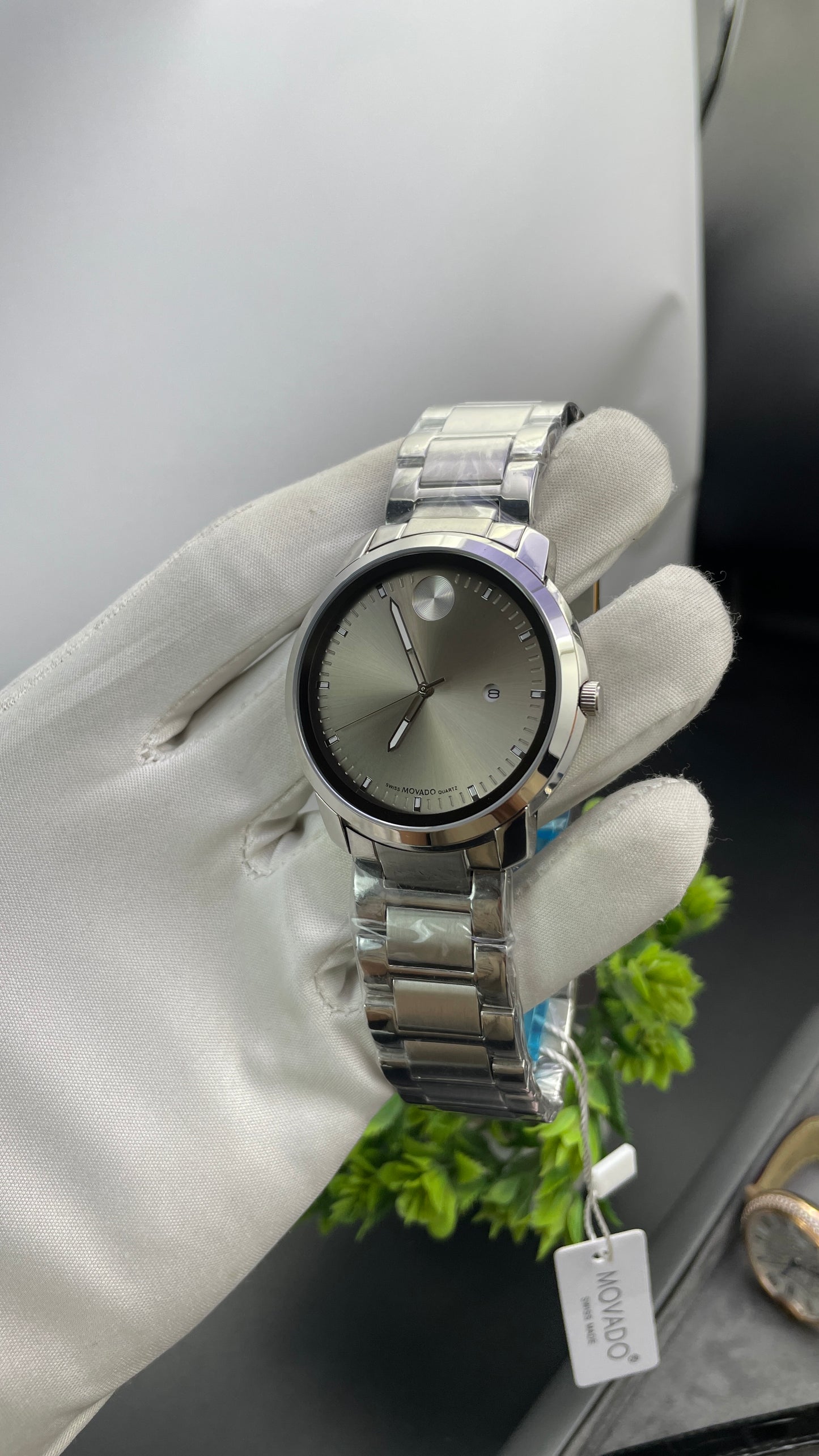 Silver with Light Grey Dial🔥