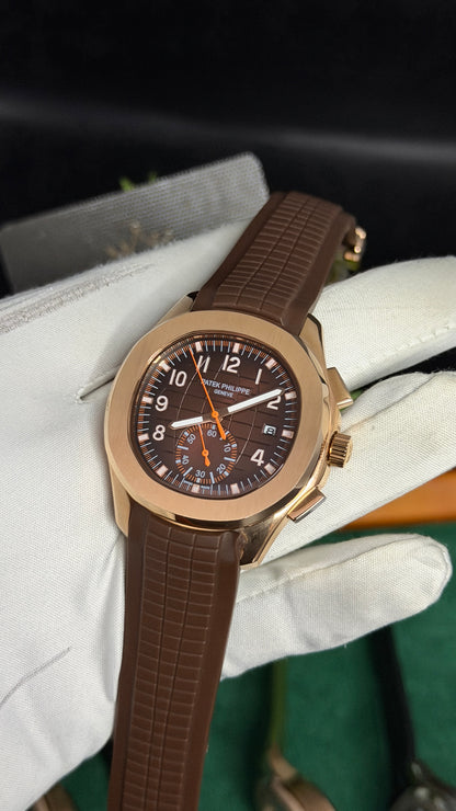 Rose Gold with Chocolate Dial