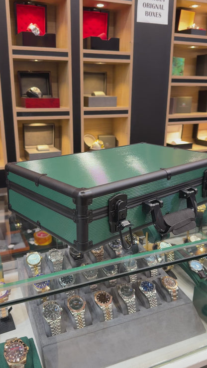 Green Watch Briefcase