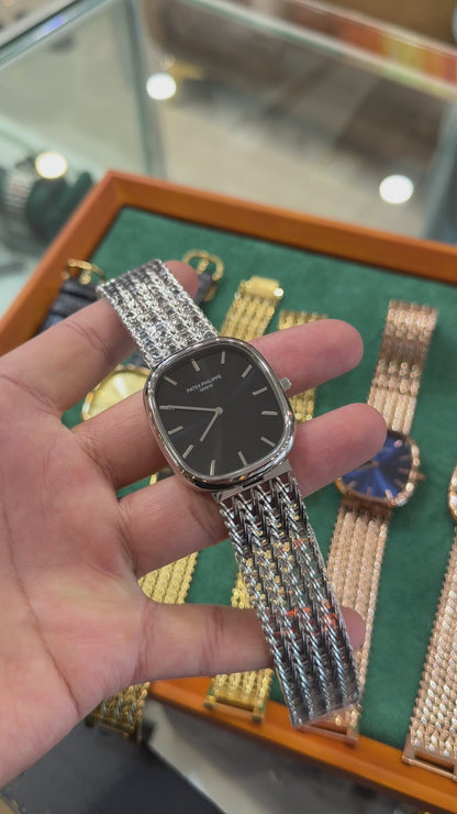 Silver with Black Dial (M NO:201)